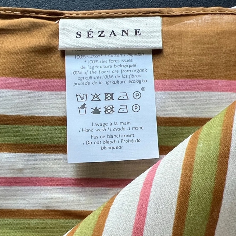 Sézane Le Foulard Striped Scarf - Picture 5 of 5